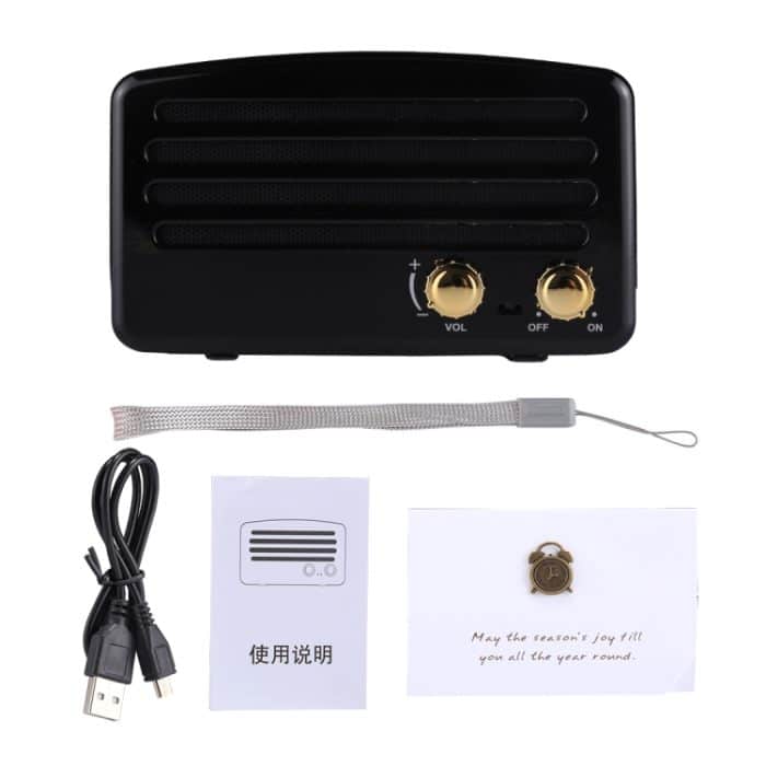 Eingebautes Mikrofon, unterstützt Freisprechanrufe, TF-Karte, AUX-Eingang und FM, Bluetooth-Entfernung: 10 m – Bild 6