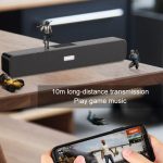 LEERFEI E91 10 W langer Balkenform, Dual-Lautsprecher, Multimedia-Radio, Bluetooth-Audio, unterstützt TF-Karte/U-Disk/3,5 mm AUX, unterstützt TF-Karte/U-Disk/3,5 mm AUX – Bild 6