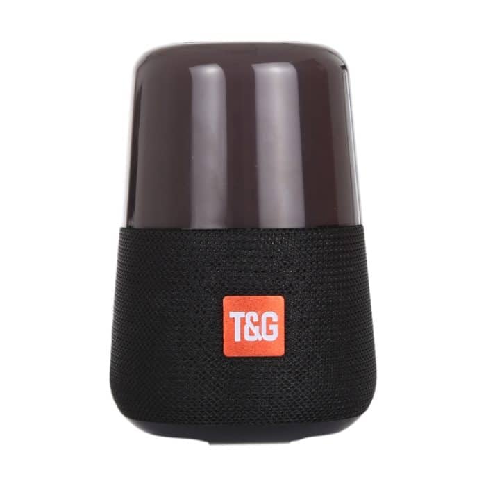 T&G TG168 Tragbarer kabelloser Bluetooth V5.0-Stereolautsprecher mit Griff, integriertem Mikrofon, unterstützt blinkendes LED-Licht, TF-Karte, U-Disk, AUX-IN und FM, TG168 – Bild 3