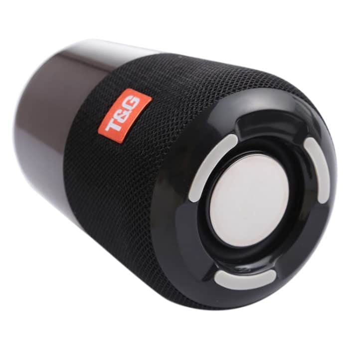 T&G TG168 Tragbarer kabelloser Bluetooth V5.0-Stereolautsprecher mit Griff, integriertem Mikrofon, unterstützt blinkendes LED-Licht, TF-Karte, U-Disk, AUX-IN und FM, TG168 – Bild 6