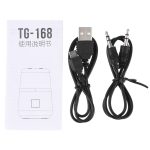 T&G TG168 Tragbarer kabelloser Bluetooth V5.0-Stereolautsprecher mit Griff, integriertem Mikrofon, unterstützt blinkendes LED-Licht, TF-Karte, U-Disk, AUX-IN und FM, TG168 – Bild 7