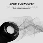 T&G TG168 Tragbarer kabelloser Bluetooth V5.0-Stereolautsprecher mit Griff, integriertem Mikrofon, unterstützt blinkendes LED-Licht, TF-Karte, U-Disk, AUX-IN und FM, TG168 – Bild 11