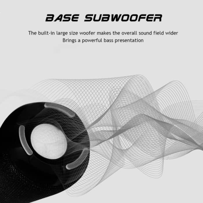 T&G TG168 Tragbarer kabelloser Bluetooth V5.0-Stereolautsprecher mit Griff, integriertem Mikrofon, unterstützt blinkendes LED-Licht, TF-Karte, U-Disk, AUX-IN und FM, TG168 – Bild 11