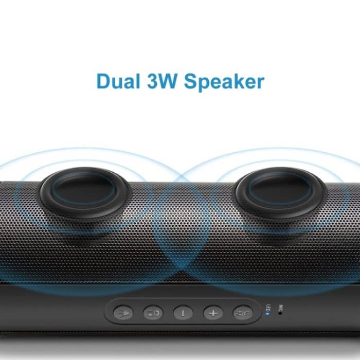 Mit integriertem Mikrofon, LED und Aufhängehaken, unterstützt Freisprechanrufe und TF-Karte, Bluetooth-Entfernung: 10 m – Bild 12