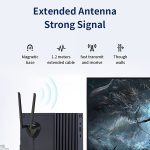 COMFAST CF-AX210 PLUS 5374MBPS TRI-Band + Bluetooth 5.2 Wireless Wifi6E PCI-E-Netzwerkkarte – Bild 3