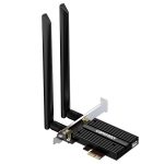 COMFAST CF-AX210 PRO 5374MBPS TRI-Band + Bluetooth 5.2 Wireless Wifi6E PCI-E-Netzwerkkarte mit Kühlkörper – Bild 2