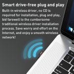 EP-A300 300 Mbit/s WiFi 6 USB-Netzwerkadapter mit kostenlosem Treiber – Bild 5