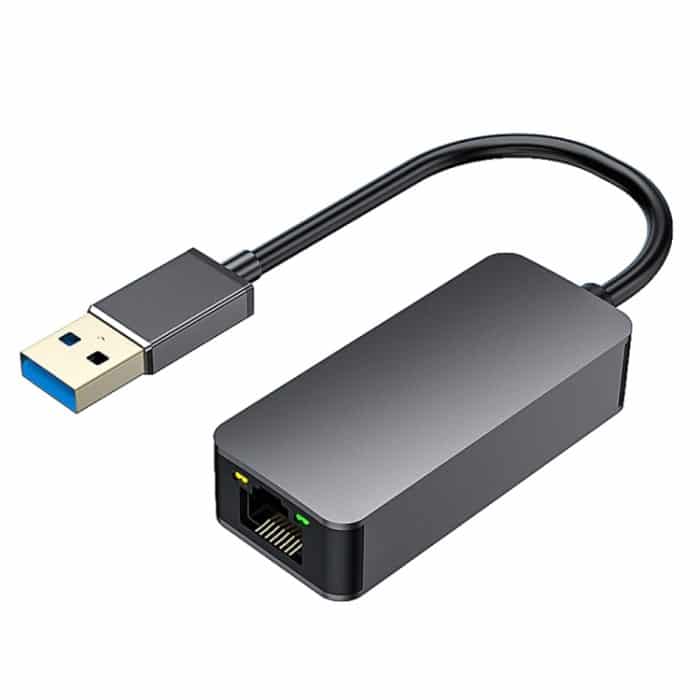 USB-A auf 2500 Mbit/s RJ45-Netzwerkkarten-Ethernet-Adapter, USB-A To 2500Mbps – Bild 1