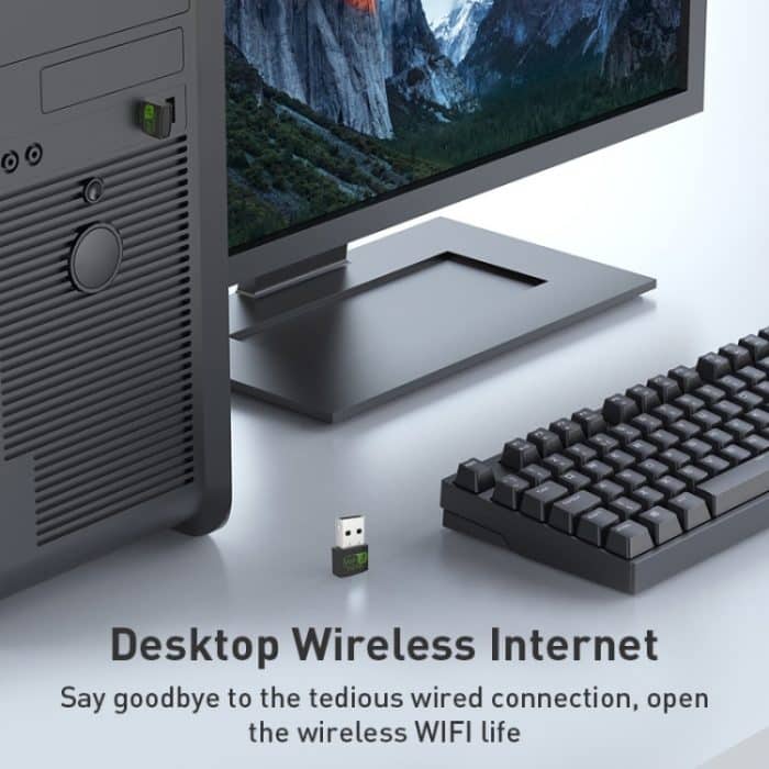 150 Mbit/s Mini-USB-Wireless-Netzwerkadapter WiFi-Signalempfänger – Bild 6