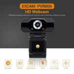ESCAM PVR006 HD 1080P USB 2.0 HD Webcam mit Mikrofon für PC – Bild 4