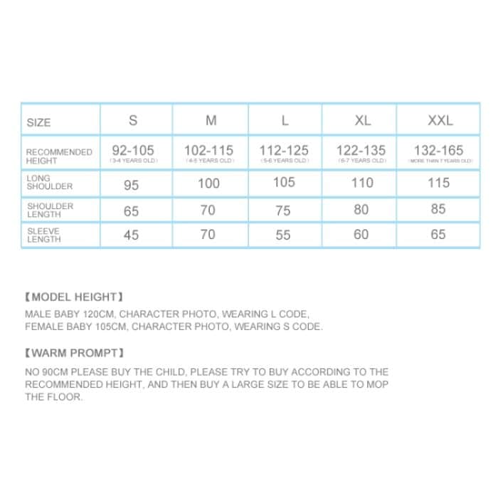 Ab 3 Jahren wiederverwendbare Regenmantel-Kapuzenpullover für Kinder im britischen Stil mit Cartoon-Motiv, Size: XXL – Bild 4