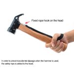 CLS-Outdoor Sechseck Messing Messing Multifunktions-Nagelzieher Hai Hammer – Bild 6