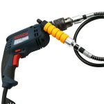 Elektrisches Schnitzmesser, Holzbearbeitungswerkzeuge, Stichel, with Spanner, with Spanner & Flexible Shaft – Bild 4