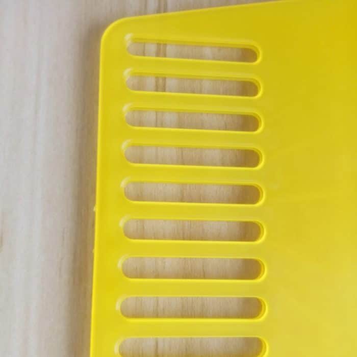 10 Stück Sehnen-Kunststoffschaber für Tapezier- und Automobil-Glasfolien- und Farbschaber, Kitt, Dekorationswerkzeuge, Tendon Plastic Scraper – Bild 4