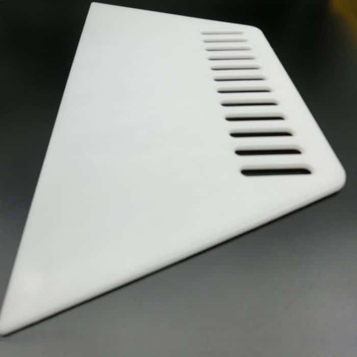 Verbreiternder, verdickender Kunststoffschaber zum Tapezieren und für Autoglasfolien und Farbschaber, Kitt, Dekorationswerkzeug, Thickening Plastic Scraper – Bild 5