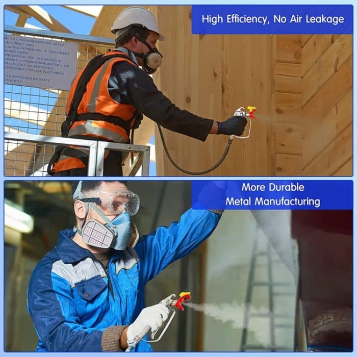 Hochdruck-Airless-Sprühgerät, Spritzpistole, Düsenhalter und Düsensatz, Farbspritzgerät, Sprühzubehör – Bild 6