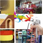 Hochdruck-Airless-Sprühgerät, Spritzpistole, Düsenhalter und Düsensatz, Farbspritzgerät, Sprühzubehör – Bild 7