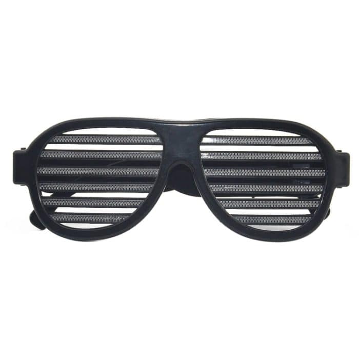 LED-CM03 LED Musical Shades Sound & Musik Aktive LED-Partybrille mit USB-Ladegerät – Bild 2