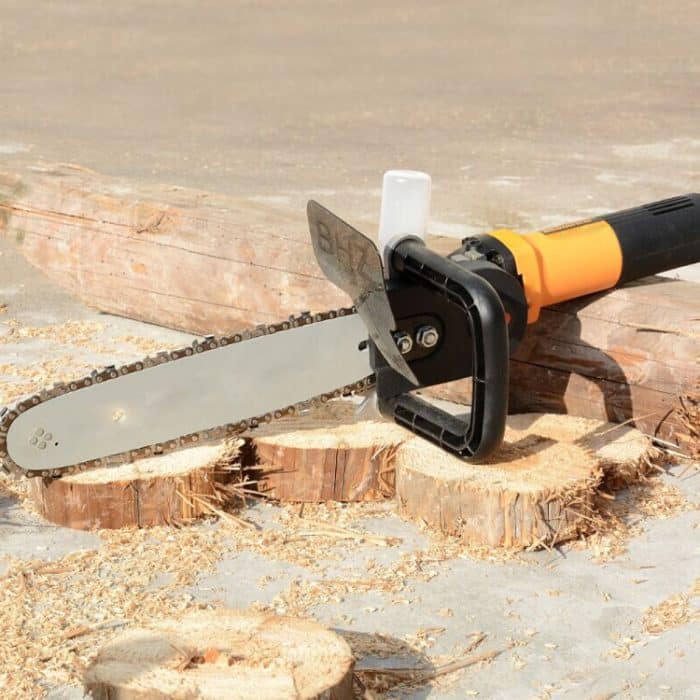 Hilda Elektrowerkzeug Winkelschleifer Unterstation Kettensägenpoliermaschine zum Wechseln des Sägekonverters – Bild 1