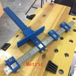 Multifunktionsverstellbarer Möbelschrank Türgriff Holzbearbeitungslochsuche – Bild 5