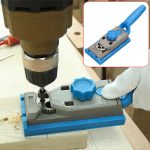 Angular Oblique Woodworking Borehole Locator Sheet Connector mit Skalenmarkierung – Bild 7