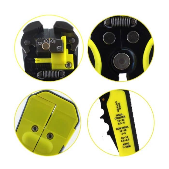 TK0742 0,5–6,0 mm multifunktionales automatisches Abisolierwerkzeug für Leitungsklemmen, Demontagewerkzeug – Bild 5