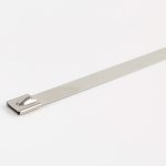 100 PCS 4.6x500mm Edelstahl Metallkabelbinder Kabelbinder Reißverschluss Wickel Abgaswärmebänder Induktionsrohr – Bild 3