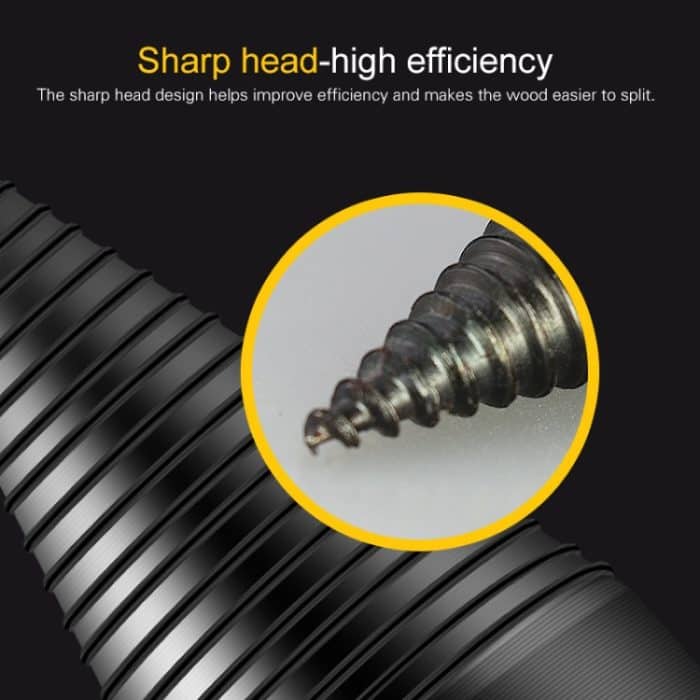 Haushalts Haushalts Holzfäller Bohrer Elektro Holz Split Kegelbohrer 32mm Rundschaft – Bild 6