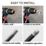 Fasen-Edelstahl-Entgratungs-Außenfasenwerkzeug Sechskantgriff Dreischlitz-Fase, Three-slot Chamfer (Black), Three-slot Chamfer (Gold), Three-slot Chamfer (Silver) – Bild 4