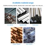 Fasen-Edelstahl-Entgratungs-Außenfasenwerkzeug Sechskantgriff Dreischlitz-Fase, Three-slot Chamfer (Black), Three-slot Chamfer (Gold), Three-slot Chamfer (Silver) – Bild 5