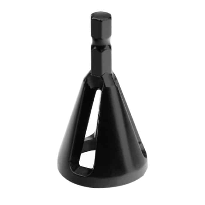 Fasen-Edelstahl-Entgratungs-Außenfasenwerkzeug, Dreiecksgriff, Fase mit sechs Schlitzen, Six-slot Chamfer (Black), Six-slot Chamfer (Silver) – Bild 1