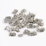 100 PCS 15,88 mm 304 Edelstahl-Kabelbinder mit Kabelbinder – Bild 5