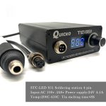 LED-Lötstation MINI T12-951 Elektronisches Schweißgerät Tragbares Schweißwerkzeug – Bild 3