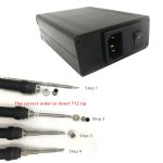 LED-Lötstation MINI T12-951 Elektronisches Schweißgerät Tragbares Schweißwerkzeug – Bild 7