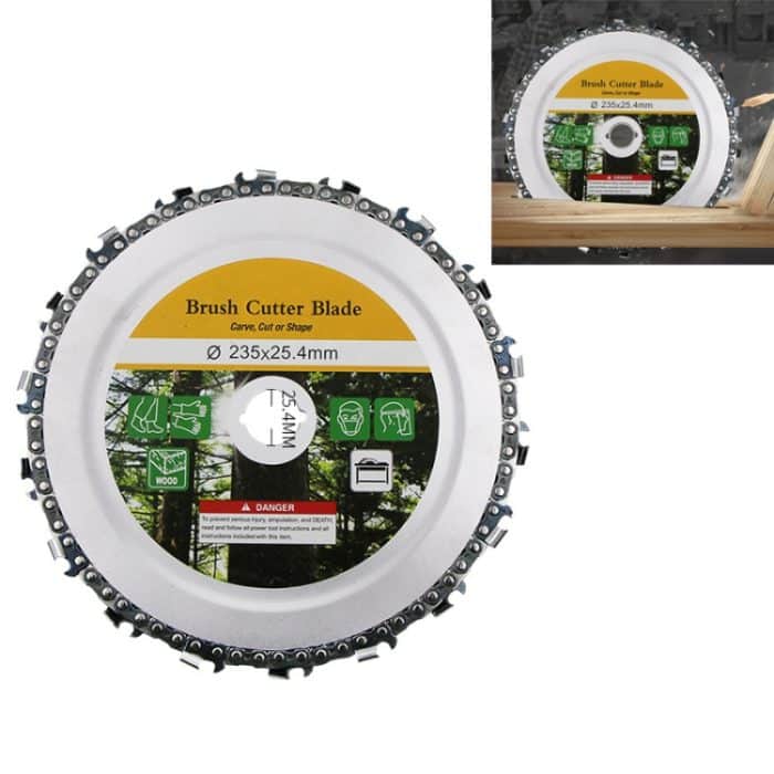 9 Zoll Holz Schlitz Sägeblatt Winkelschleifer Kettenschale – Bild 1