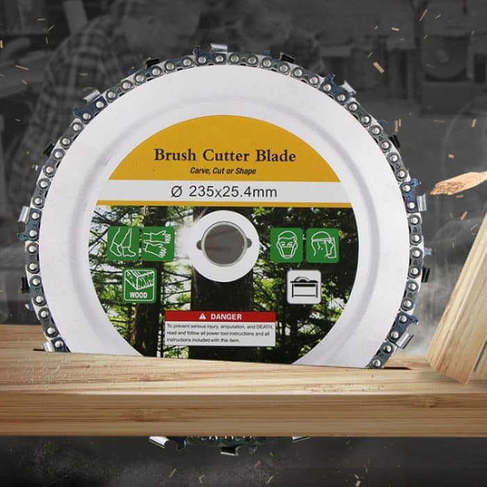 9 Zoll Holz Schlitz Sägeblatt Winkelschleifer Kettenschale – Bild 5