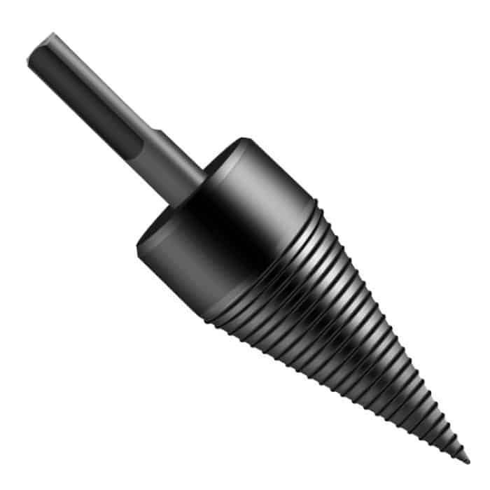 Haushalts Haushalts Holzfäller Bohrer Elektro Holz Split Kegelbohrer 42mm Vierkantschaft – Bild 2