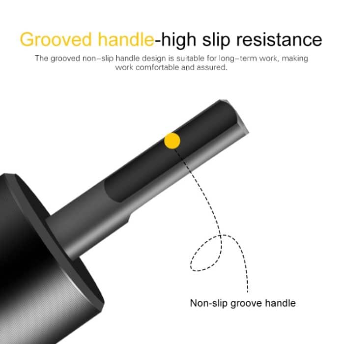 Haushalts Haushalts Holzfäller Bohrer Elektro Holz Split Kegelbohrer 42mm Vierkantschaft – Bild 4