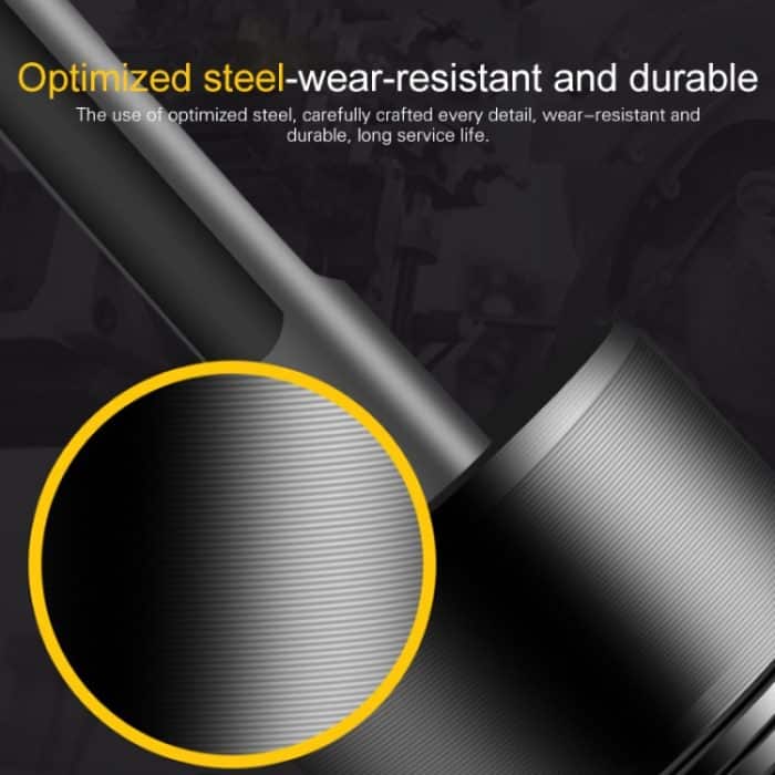 Haushalts Haushalts Holzfäller Bohrer Elektro Holz Split Kegelbohrer 42mm Vierkantschaft – Bild 7