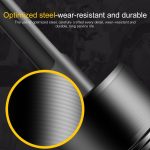 Haushalts Haushaltsholzfäller Bohrer Elektrischer Holzspaltkegelbohrer 32mm Vierkantschaft – Bild 7