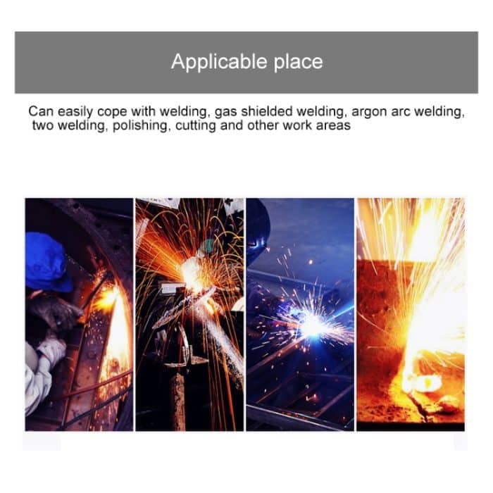 Solar Automatische Variable Licht Elektrische Schweißschutzmaske Schweißhelm, Welding Helmet(Gold), Welding Helmet(Blue), Welding Helmet(Red), Welding Helmet(Silver) – Bild 8