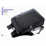 Bopai 751-006641 Business-Mode-Laptop-Rucksack mit großer Kapazität, atmungsaktiv, mit externer USB-Schnittstelle, Größe: 30 x 15 x 44 cm, 751-006641 – Bild 6