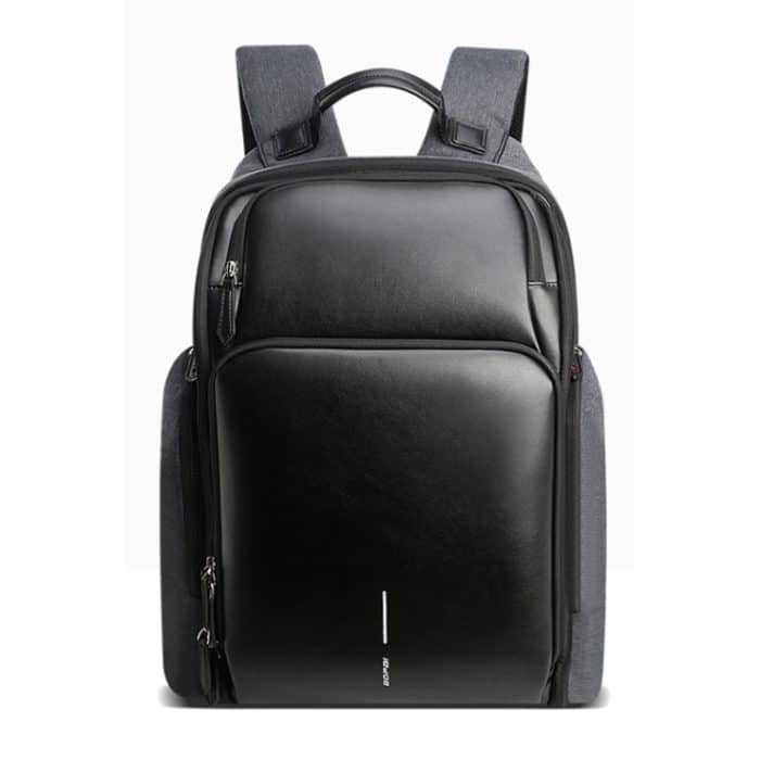 Bopai 851-010128 Business Anti-Diebstahl-wasserdichte Doppel-Umhängetasche mit großem Fassungsvermögen und USB-Ladeanschluss, Größe: 34 x 19 x 43 cm, 851-010128 – Bild 2