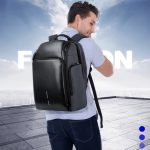 Bopai 851-010128 Business Anti-Diebstahl-wasserdichte Doppel-Umhängetasche mit großem Fassungsvermögen und USB-Ladeanschluss, Größe: 34 x 19 x 43 cm, 851-010128 – Bild 16