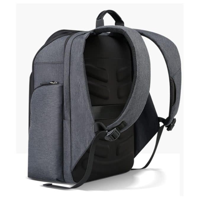 Bopai 851-010128 Business Anti-Diebstahl-wasserdichte Doppel-Umhängetasche mit großem Fassungsvermögen und USB-Ladeanschluss, Größe: 34 x 19 x 43 cm, 851-010128 – Bild 4