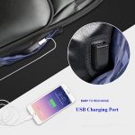 Bopai 851-010128 Business Anti-Diebstahl-wasserdichte Doppel-Umhängetasche mit großem Fassungsvermögen und USB-Ladeanschluss, Größe: 34 x 19 x 43 cm, 851-010128 – Bild 10