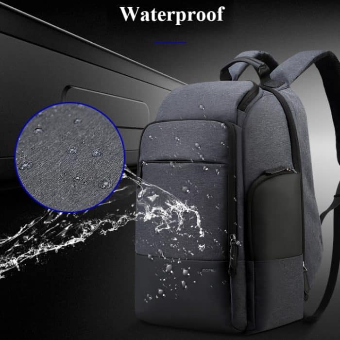 Bopai 851-014518 Wasserdichte dreilagige Business-Umhängetasche mit großem Fassungsvermögen und USB-Ladeanschluss, Größe: 37 x 21 x 47,5 cm, 851-014518 – Bild 13
