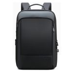 Bopai 61-07311 Diebstahlsicherer, wasserdichter Rucksack für Laptops und Tablets mit großem Fassungsvermögen für 15,6 Zoll und darunter, externer USB-Ladeanschluss, 61-07311 – Bild 2