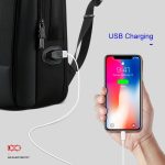 Bopai 61-07311 Diebstahlsicherer, wasserdichter Rucksack für Laptops und Tablets mit großem Fassungsvermögen für 15,6 Zoll und darunter, externer USB-Ladeanschluss, 61-07311 – Bild 12