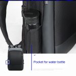 Bopai 61-07311 Diebstahlsicherer, wasserdichter Rucksack für Laptops und Tablets mit großem Fassungsvermögen für 15,6 Zoll und darunter, externer USB-Ladeanschluss, 61-07311 – Bild 6
